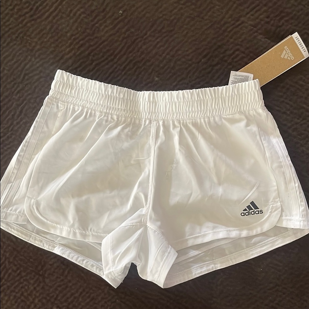 Adidas Women's White Shorts
